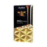 Mézes Gergő Méhészete MyBee Méztejszínnel töltött fehércsokoládé prémium csokoládé